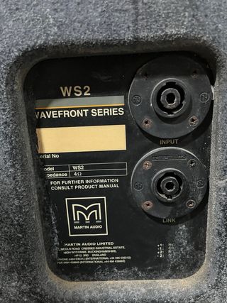 Equipo Sonido Martin Audio Powersoft