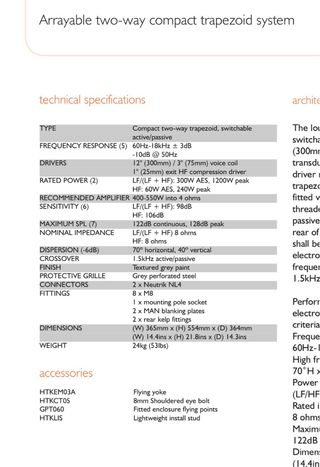 Equipo Sonido Martin Audio Powersoft