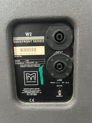 Equipo Sonido Martin Audio Powersoft