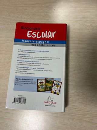 Diccionario Escolar français-espagnol / español...