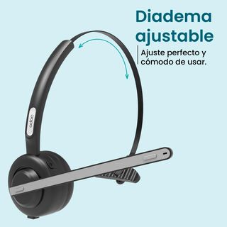 Auriculares profesionales Monoaural con Micrófono