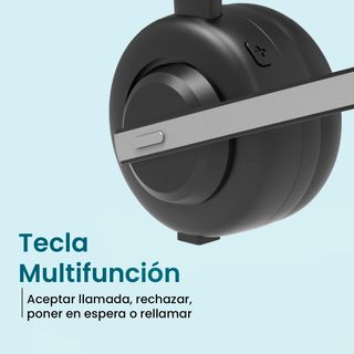 Auriculares profesionales Monoaural con Micrófono