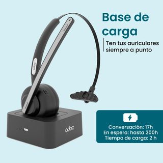 Auriculares profesionales Monoaural con Micrófono