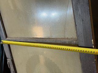 Puertas antiguas de madera y cristal