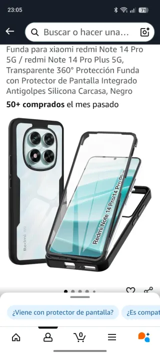 Funda Xiaomi Redmi Note 14 Pro 5G