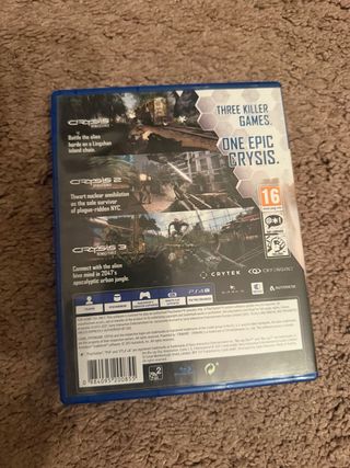 Crysis Trilogy Remastered PS4