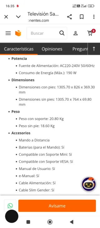 Televisor Samsung 58 LED UHD 4K