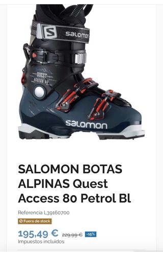 Botas de esquí Salomon Quest Access 80