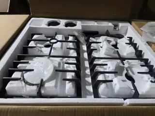 Cocina de gas negra klarstein.