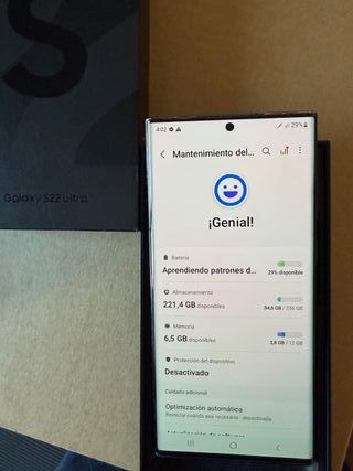 Samsung S22 Ultra 256GB con Lápiz y Accesorios