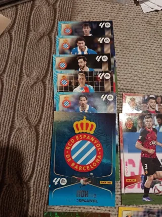 Lote cromos fútbol Panini