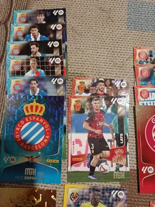 Lote cromos fútbol Panini