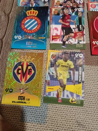 Lote cromos fútbol Panini