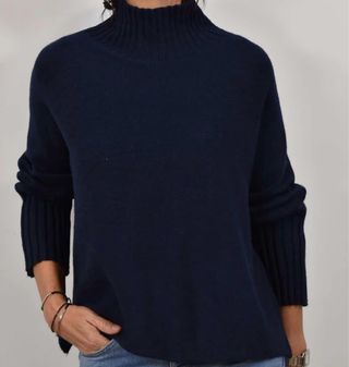 JERSEY CHIMENEA CANALÉ NEGRO