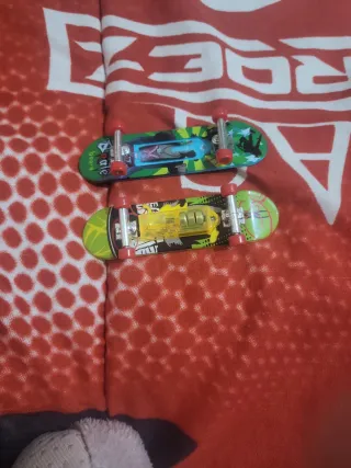 2 Skateboards de Dedo Juguete