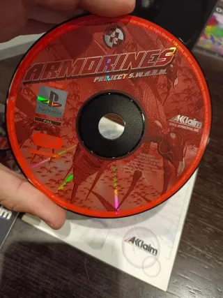 Armorines PS1 PAL Español impoluto