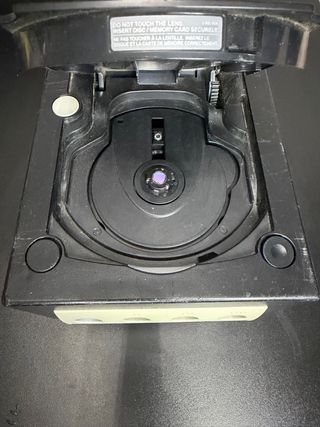 Consola Nintendo GameCube Negra y Naranja