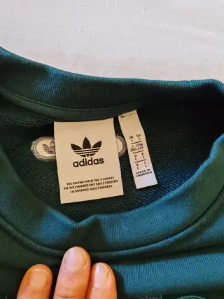 Felpa Adidas Verde