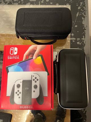 Nintendo Switch OLED Blanca