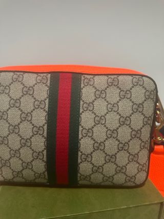 Bolso Gucci GG Supreme Naranja