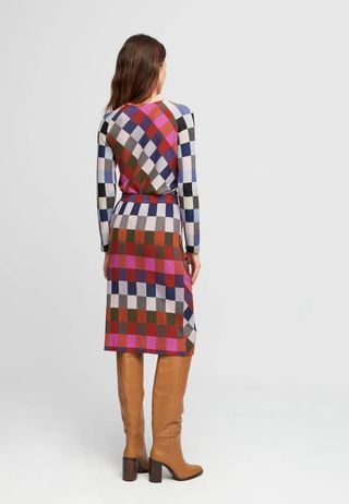 Aldo Martins Blusa y Falda Cuadros