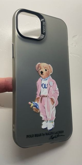 Funda iPhone 15 Plus Polo Bear