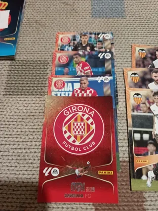 Lote de cromos de fútbol