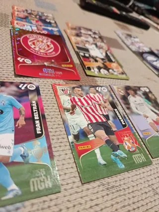 Lote de cromos de fútbol