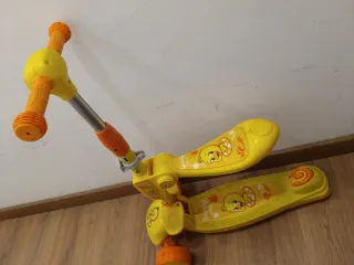 Moto correpasillos infantil azul