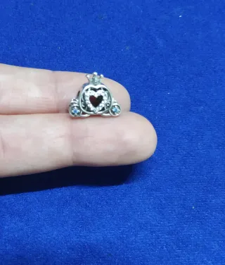Charm Carroza Corazón Cenicienta Pulsera Pandora