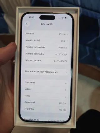 iPhone 15 Rosa 128GB