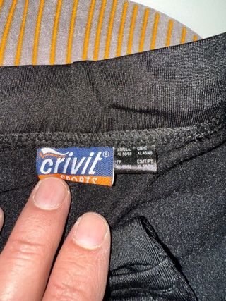 Mallas largas ciclismo negras