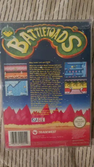 Battletoads NES Tradewest