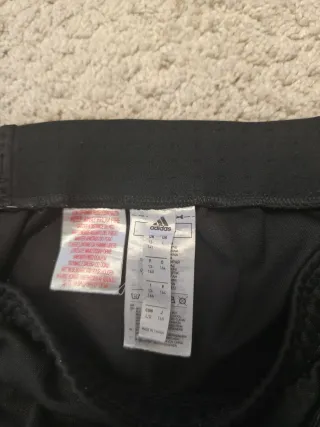 Pantalón Adidas Talla 13-14 Años Negro