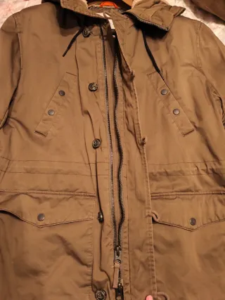 Abrigo Esprit marrón hombre