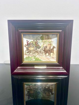 Cuadros Las 4 Estaciones Vintage Madera