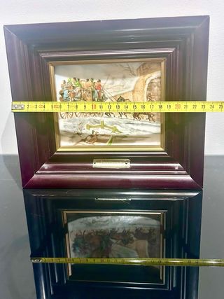 Cuadros Las 4 Estaciones Vintage Madera