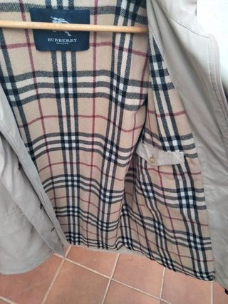 Chaquetón Burberry Beige Talla 50