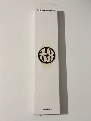 Samsung Galaxy Watch 6 Plata Correa Blanca