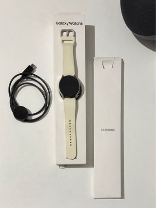 Samsung Galaxy Watch 6 Plata Correa Blanca