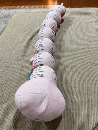 Sonajero Gusano Peluche Multicolor