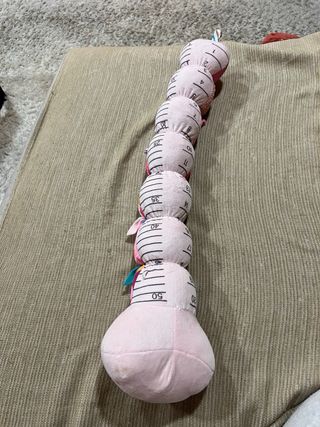 Sonajero Gusano Peluche Multicolor