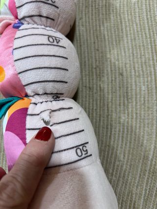 Sonajero Gusano Peluche Multicolor