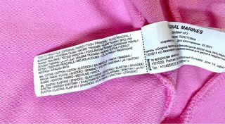 Felpa Original Marines bambina 8 anni rosa