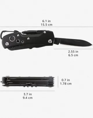 Herramienta Multiusos Negra