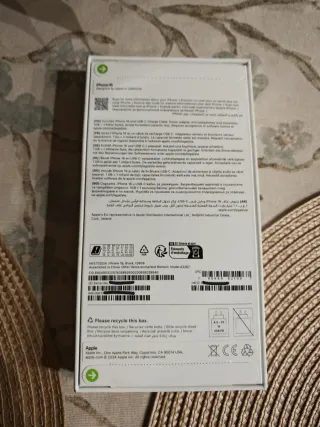 iPhone 16 128GB Negro