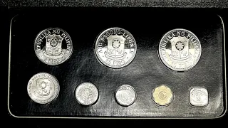 PLATA SET FILIPINAS 1975 PROOF