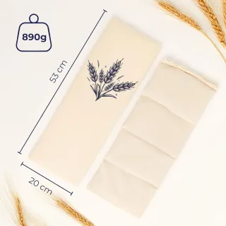 Saco Semillas Microondas 20x53 cm