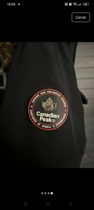 Chaqueta Canadian Peak Talla L