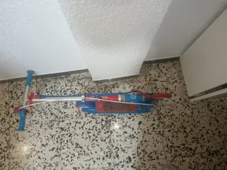 Patinete Oxelo azul y rojo